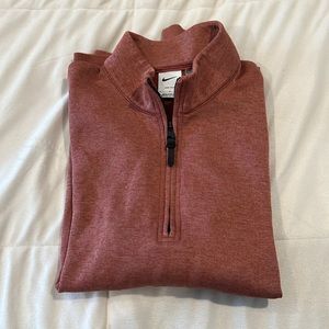 MENS NIKE HALF ZIP LONG SLEEVE Sweatshirt , small